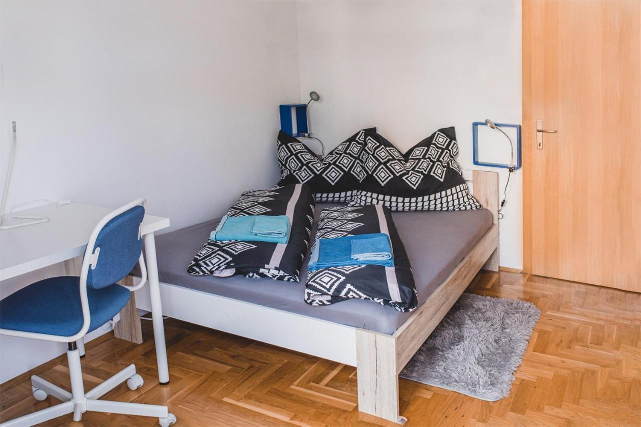 Helles 3 Schlafzimmer Apartment Zwischen Zagreb Zentrum & Natur Eksteriør bilde